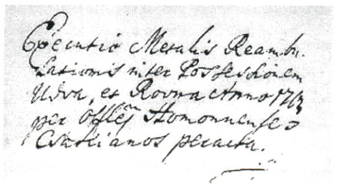 Zápis zo sporu z roku 1763